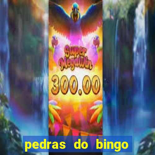 pedras do bingo para imprimir